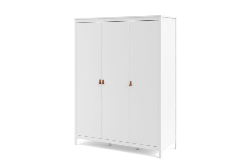 Vallvidera garderobeskap 58x150 cm - Hvit - Oppbevaring - Klesoppbevaring - Garderober & garderobesystem