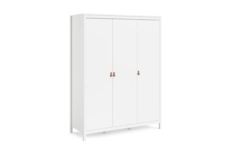Vallvidera garderobeskap 58x150 cm - Hvit - Oppbevaring - Klesoppbevaring - Garderober & garderobesystem