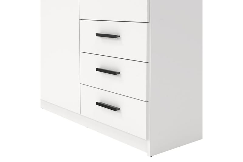 Vandana Garderobe - Hvit - Oppbevaring - Klesoppbevaring - Garderober & garderobesystem