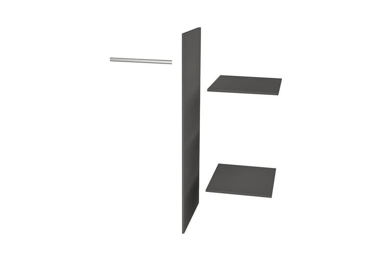 Varius Garderobe 55 cm - Svart - Oppbevaring - Klesoppbevaring - Garderober & garderobesystem - Innredning garderobe - Klesstang