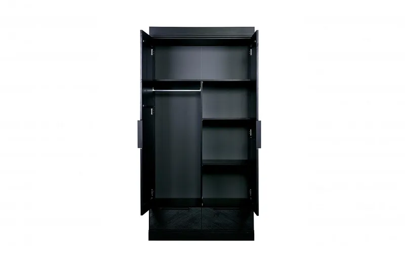 Varius Garderobe 55 cm - Svart - Oppbevaring - Klesoppbevaring - Garderober & garderobesystem - Innredning garderobe - Klesstang