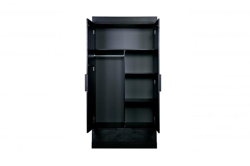 Varius Garderobe 55 cm - Svart - Oppbevaring - Klesoppbevaring - Garderober & garderobesystem - Innredning garderobe - Hylleplan til garderobe
