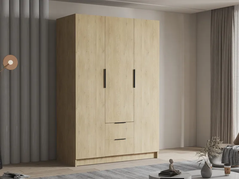 Varros Garderobeskap 150x216 cm - Brun - Oppbevaring - Klesoppbevaring - Garderober & garderobesystem