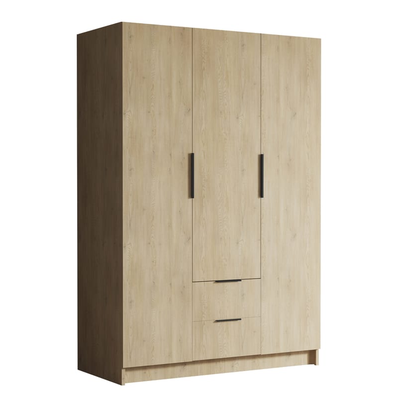 Varros Garderobeskap 150x216 cm - Brun - Oppbevaring - Klesoppbevaring - Garderober & garderobesystem