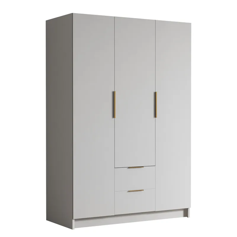 Varros Garderobeskap 150x216 cm - Hvit - Oppbevaring - Klesoppbevaring - Garderober & garderobesystem