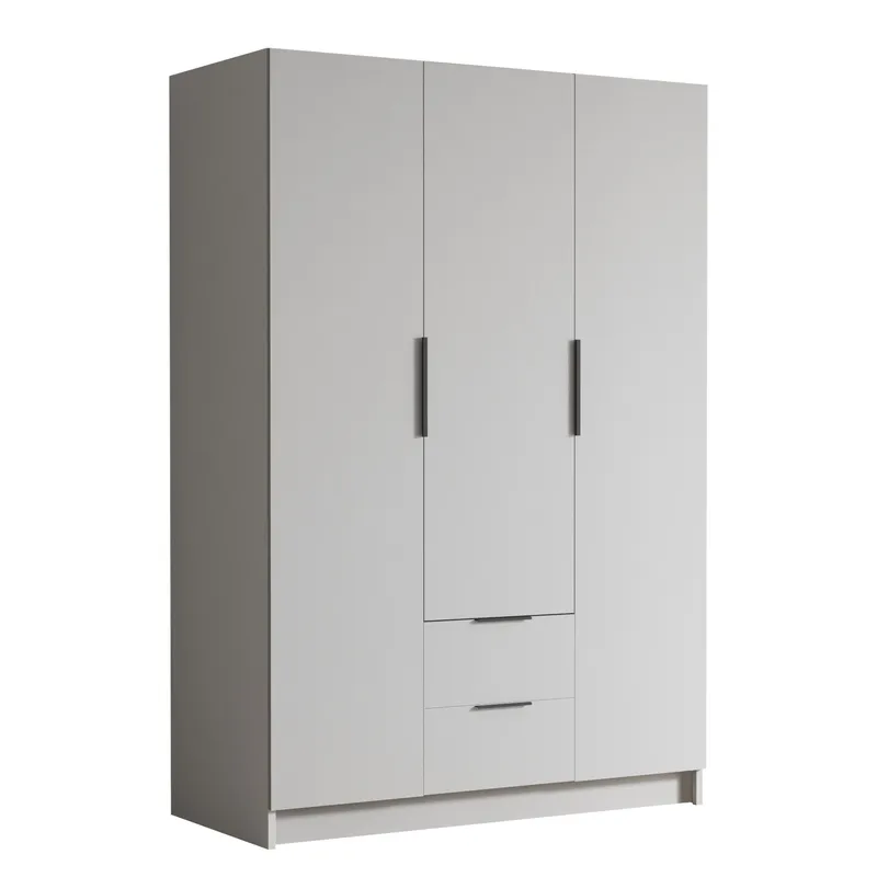 Varros Garderobeskap 150x216 cm - Hvit - Oppbevaring - Klesoppbevaring - Garderober & garderobesystem