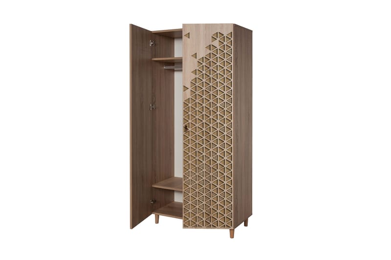 Vellavie Garderobe Dekor - Lysebrun - Oppbevaring - Klesoppbevaring - Garderober & garderobesystem