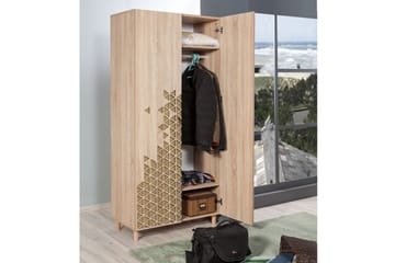 Vellavie Garderobe Dekor - Lysebrun - Oppbevaring - Klesoppbevaring - Garderober & garderobesystem