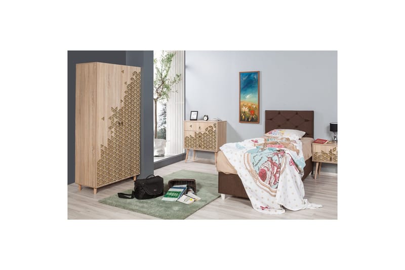 Vellavie Garderobe Dekor - Lysebrun - Oppbevaring - Klesoppbevaring - Garderober & garderobesystem