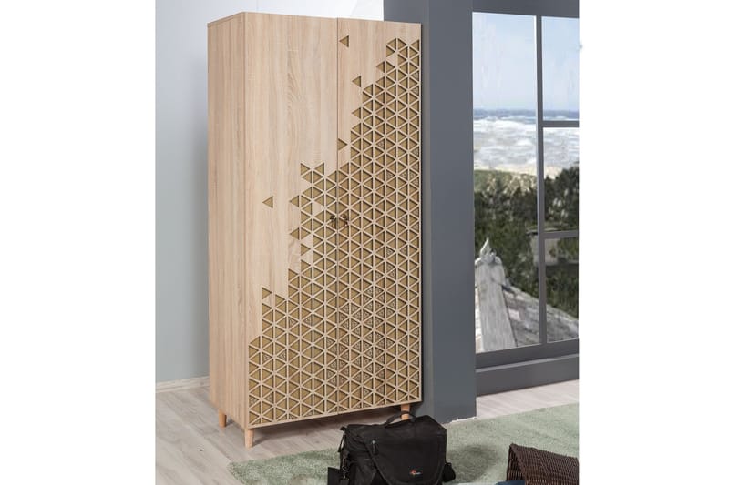 Vellavie Garderobe Dekor - Lysebrun - Oppbevaring - Klesoppbevaring - Garderober & garderobesystem