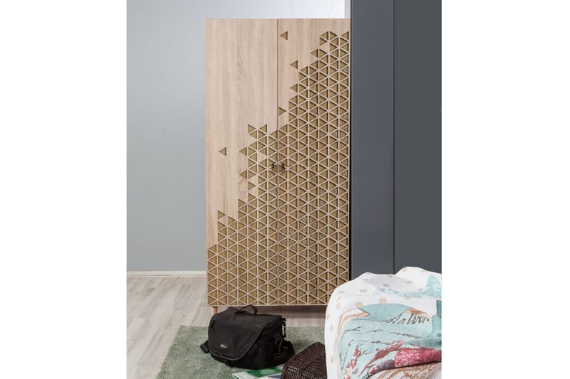 Vellavie Garderobe Dekor - Lysebrun - Oppbevaring - Klesoppbevaring - Garderober & garderobesystem