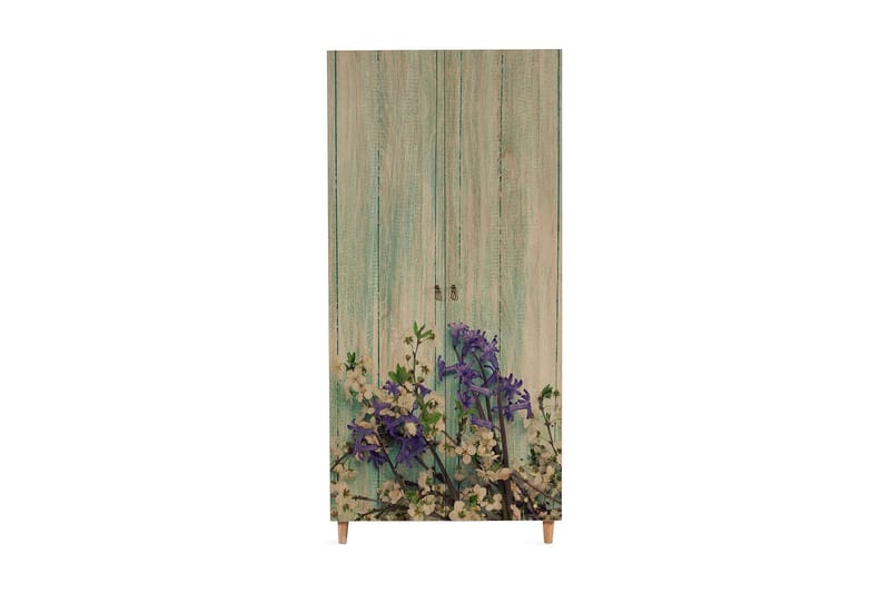 Vellavie Garderobe Kirsebærblomst - Grønn - Oppbevaring - Klesoppbevaring - Garderober & garderobesystem