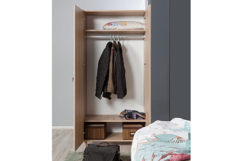 Vellavie Garderobe Kirsebærblomst - Grønn - Oppbevaring - Klesoppbevaring - Garderober & garderobesystem