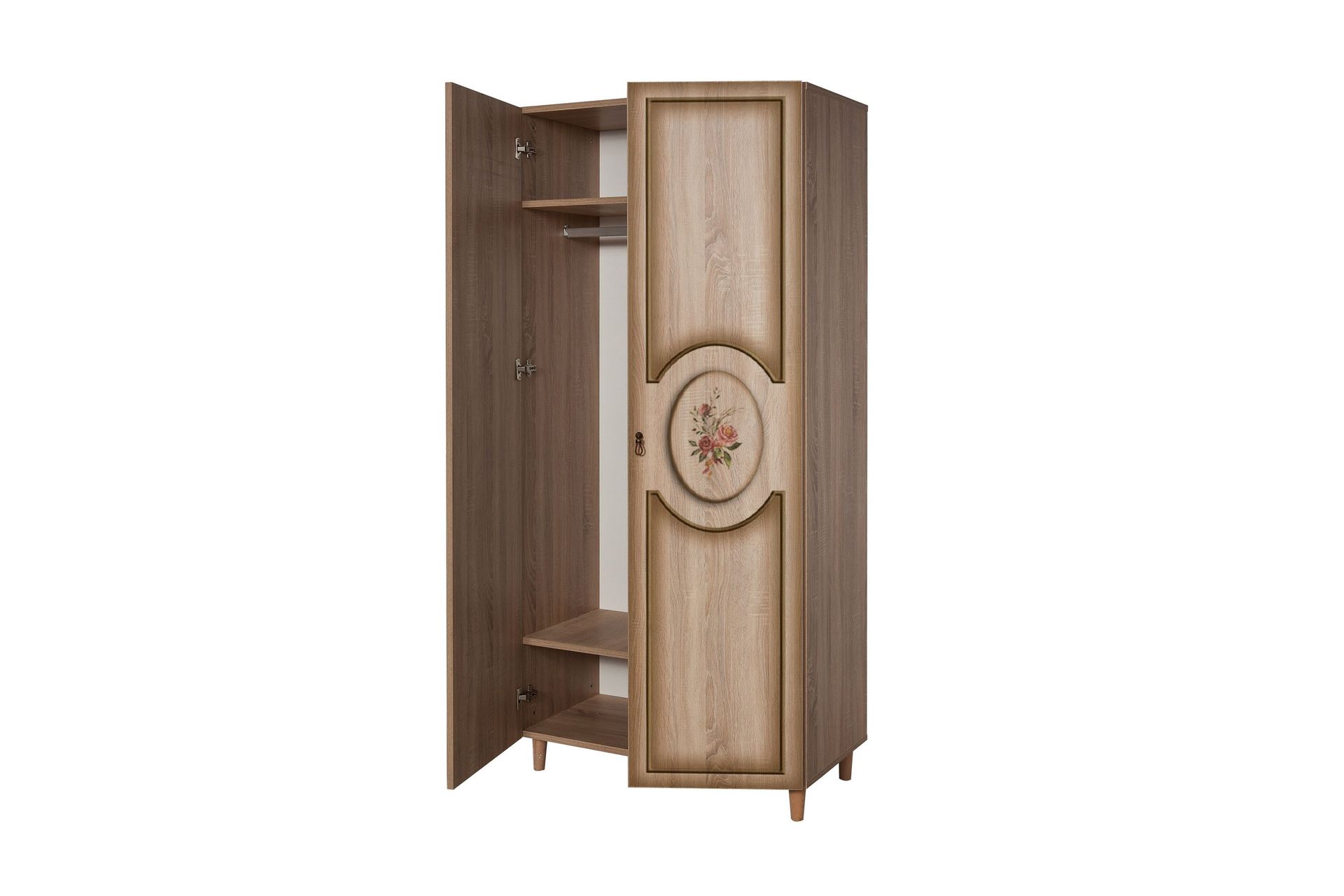 Vellavie Garderobe Roser - Mørkebrun - Oppbevaring - Klesoppbevaring - Garderober & garderobesystem