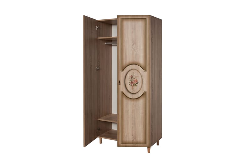 Vellavie Garderobe Roser - Mørkebrun - Oppbevaring - Klesoppbevaring - Garderober & garderobesystem
