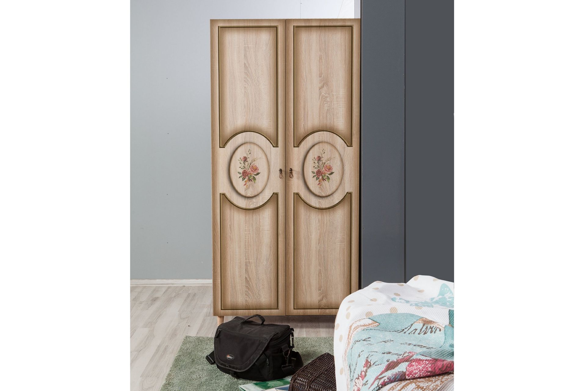 Vellavie Garderobe Roser - Mørkebrun - Oppbevaring - Klesoppbevaring - Garderober & garderobesystem
