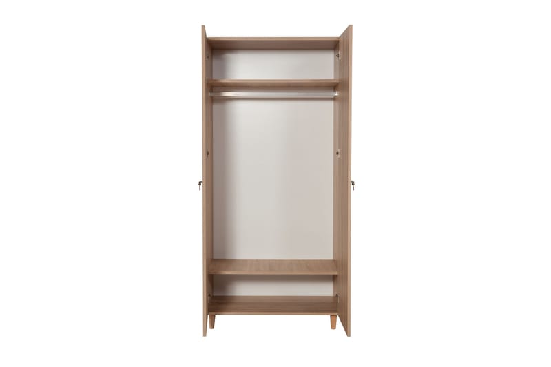 Vellavie Garderobe Tresilhuett - Grønn/Brun - Oppbevaring - Klesoppbevaring - Garderober & garderobesystem