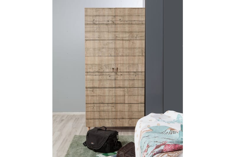 Vellavie Garderobe Panel - Brun - Oppbevaring - Klesoppbevaring - Garderober & garderobesystem