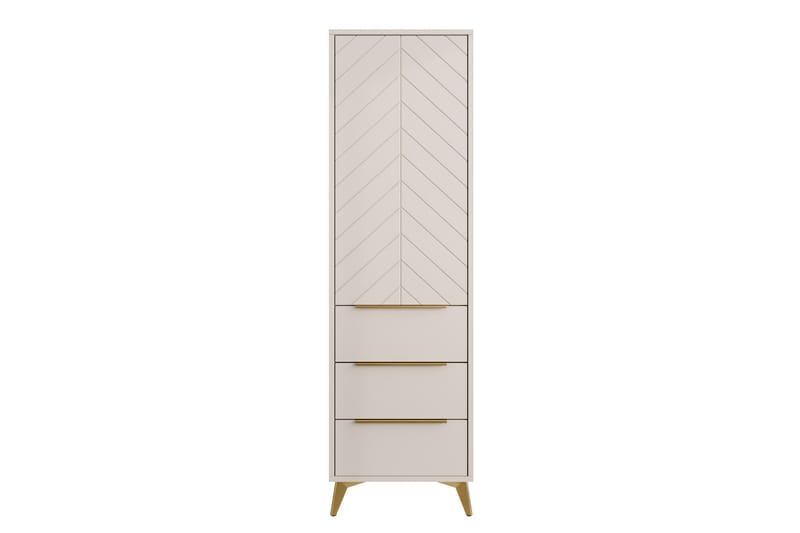 Vemdalen Garderobe 54 cm - Sand beige - Oppbevaring - Klesoppbevaring - Garderober & garderobesystem