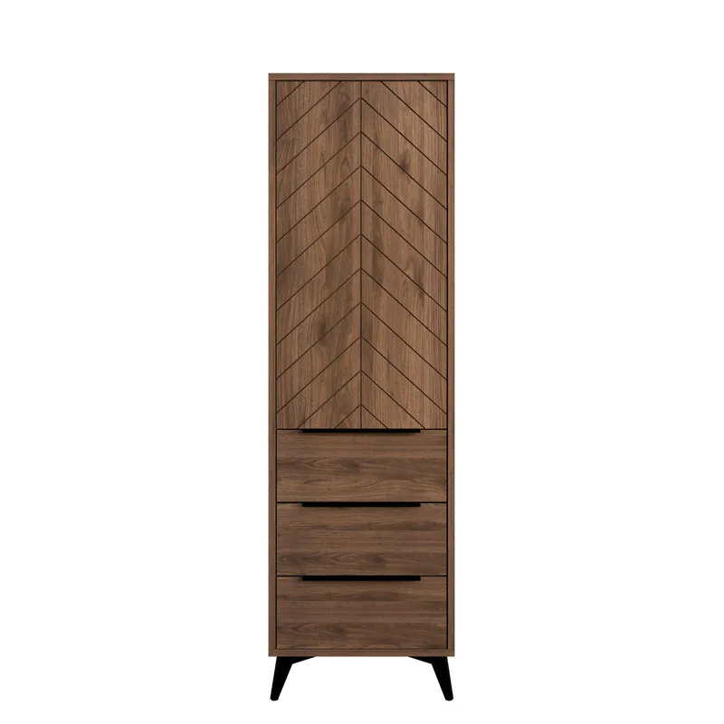 Vemdalen Garderobe 54x180 cm, brun