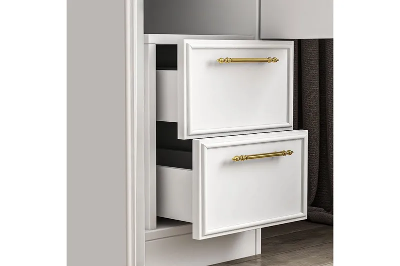 Vespera Garderobe 60x171,8 cm - Hvit - Oppbevaring - Klesoppbevaring - Garderober & garderobesystem