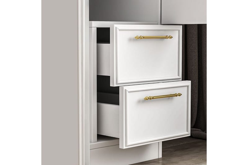Vespera Garderobe 60x171,8 cm - Hvit - Oppbevaring - Klesoppbevaring - Garderober & garderobesystem