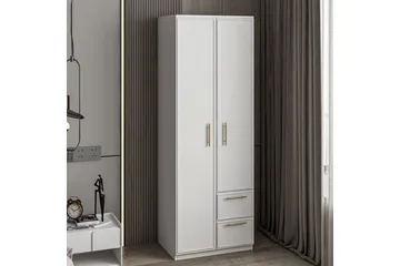 Vespera Garderobe 60x171,8 cm - Hvit - Oppbevaring - Klesoppbevaring - Garderober & garderobesystem