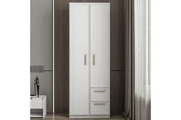 Vespera Garderobe 60x171,8 cm - Hvit - Oppbevaring - Klesoppbevaring - Garderober & garderobesystem