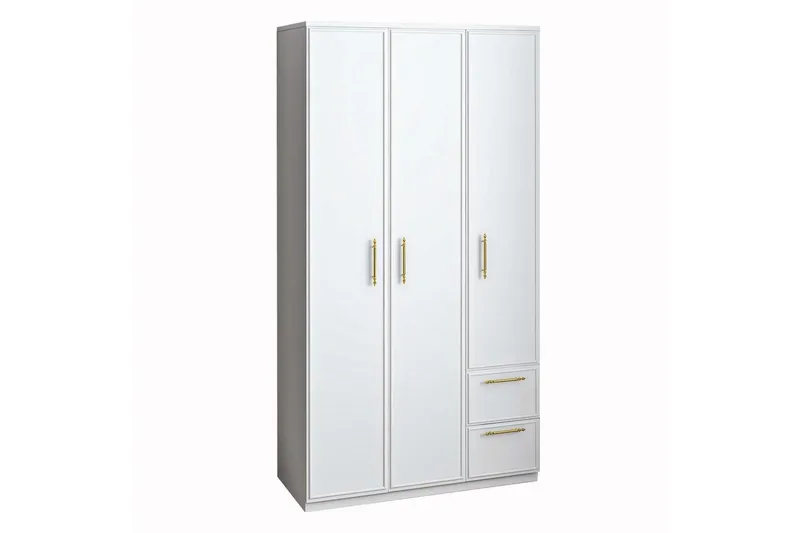Vespera Garderobe 90x171,8 cm, Hvit