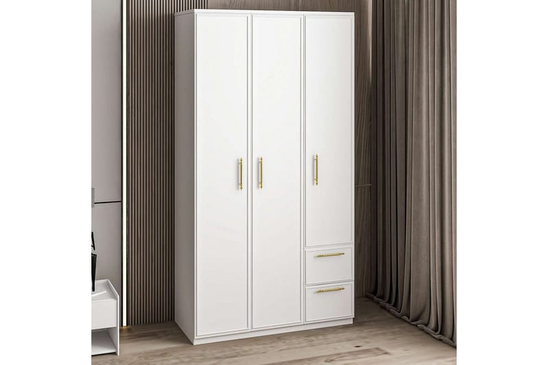 Vespera Garderobe 90x171,8 cm - Hvit - Oppbevaring - Klesoppbevaring - Garderober & garderobesystem