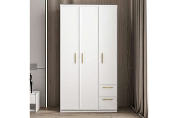 Vespera Garderobe 90x171,8 cm - Hvit - Oppbevaring - Klesoppbevaring - Garderober & garderobesystem