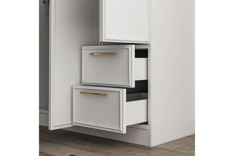 Vespera Garderobe 90x171,8 cm - Hvit - Oppbevaring - Klesoppbevaring - Garderober & garderobesystem