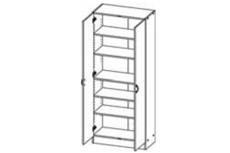 Vinita Garderobe - Eik - Oppbevaring - Klesoppbevaring - Garderober & garderobesystem