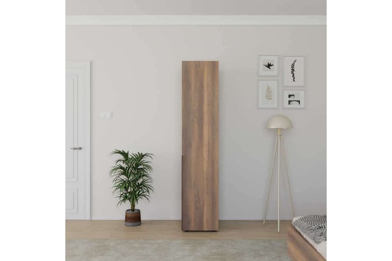 Vornic Garderobe 45x210 cm, Valnøtt