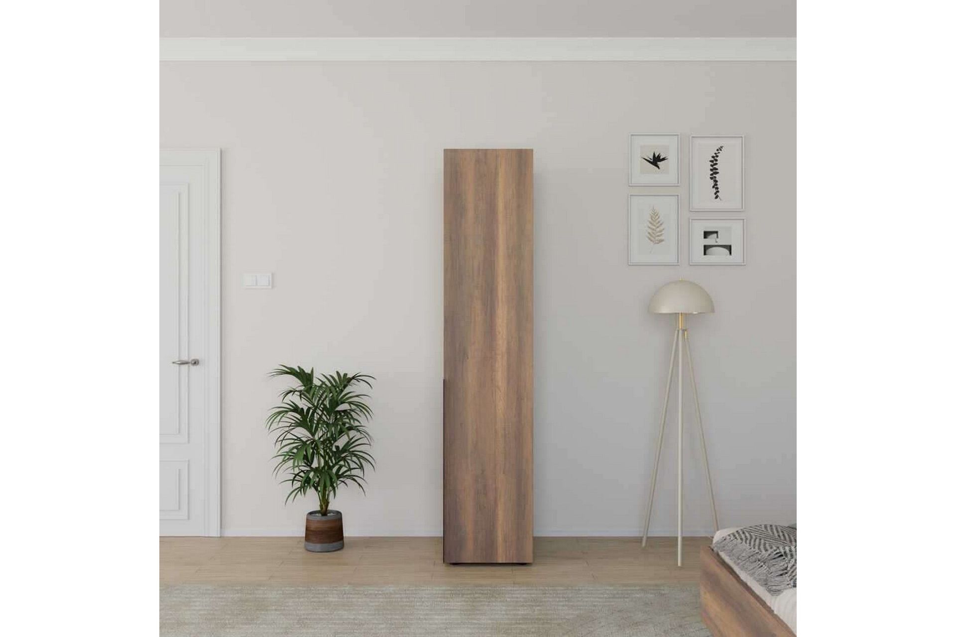 Vornic Garderobe 45x210 cm - Valnøtt