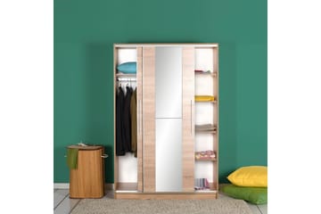 Wardrobe Eik-Sonoma - Natur - Oppbevaring - Klesoppbevaring - Garderober & garderobesystem