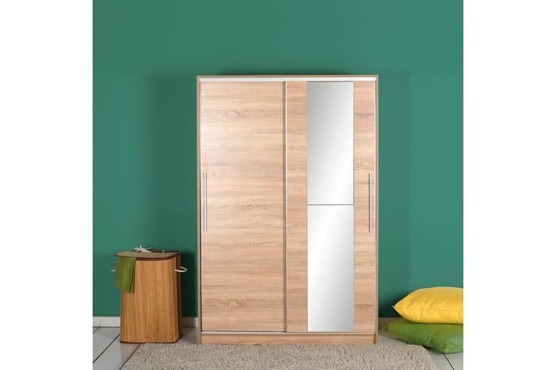 Wardrobe Eik-Sonoma - Natur - Oppbevaring - Klesoppbevaring - Garderober & garderobesystem