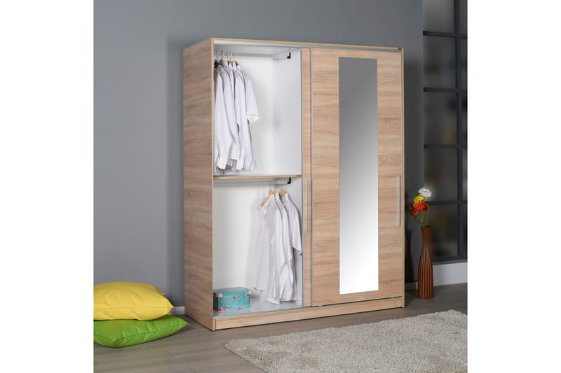 Wardrobe Eik-Sonoma - Oppbevaring - Klesoppbevaring - Garderober & garderobesystem