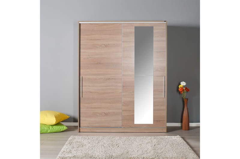 Wardrobe Eik-Sonoma - Oppbevaring - Klesoppbevaring - Garderober & garderobesystem
