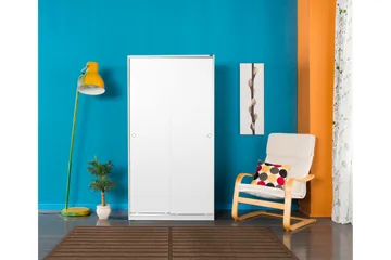 Wardrobe Hvit - Hvit - Oppbevaring - Klesoppbevaring - Garderober & garderobesystem