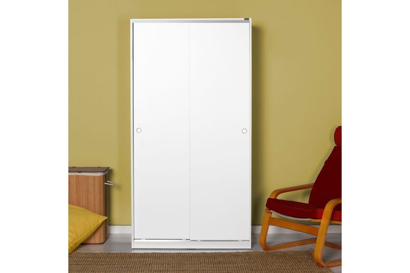Wardrobe Hvit - Hvit - Oppbevaring - Klesoppbevaring - Garderober & garderobesystem