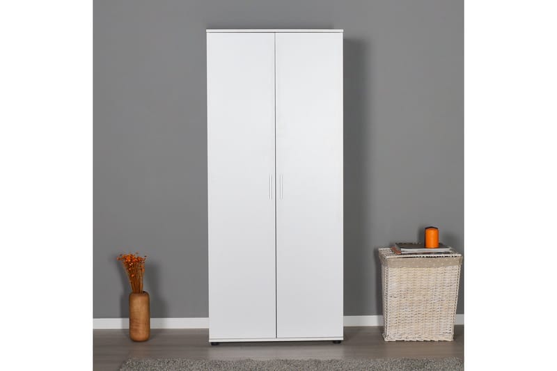 Wardrobe Hvit - Hvit - Oppbevaring - Klesoppbevaring - Garderober & garderobesystem
