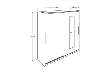 Wardrobe Hvit - Oppbevaring - Klesoppbevaring - Garderober & garderobesystem