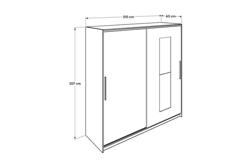 Wardrobe Hvit - Oppbevaring - Klesoppbevaring - Garderober & garderobesystem