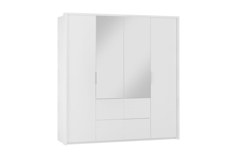 Wedena Garderobe 208 cm - Hvit - Oppbevaring - Klesoppbevaring - Garderober & garderobesystem