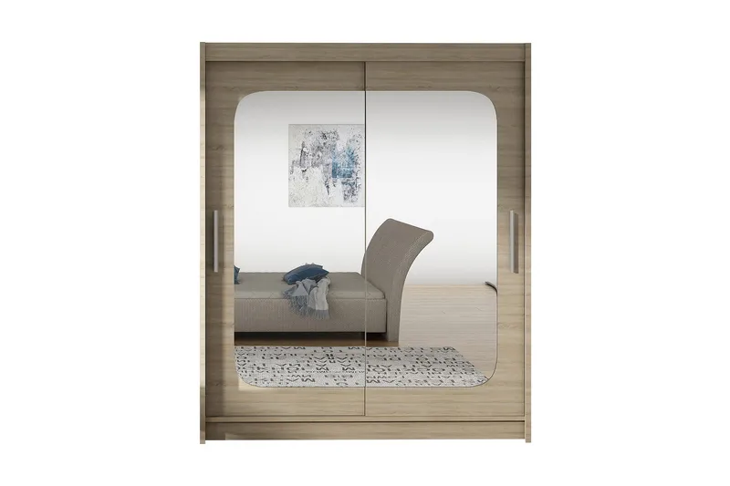 West Garderobe 150x58x200 cm - Oppbevaring - Klesoppbevaring - Garderober & garderobesystem