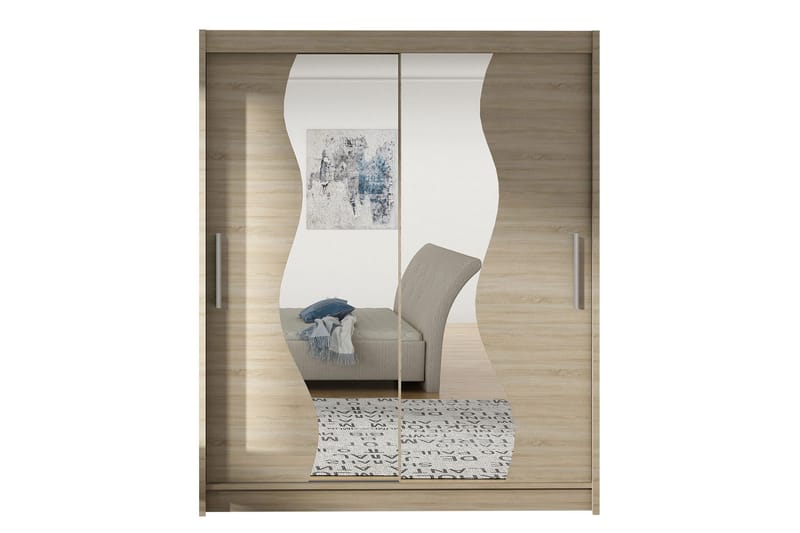West Garderobe 150x58x200 cm - Oppbevaring - Klesoppbevaring - Garderober & garderobesystem