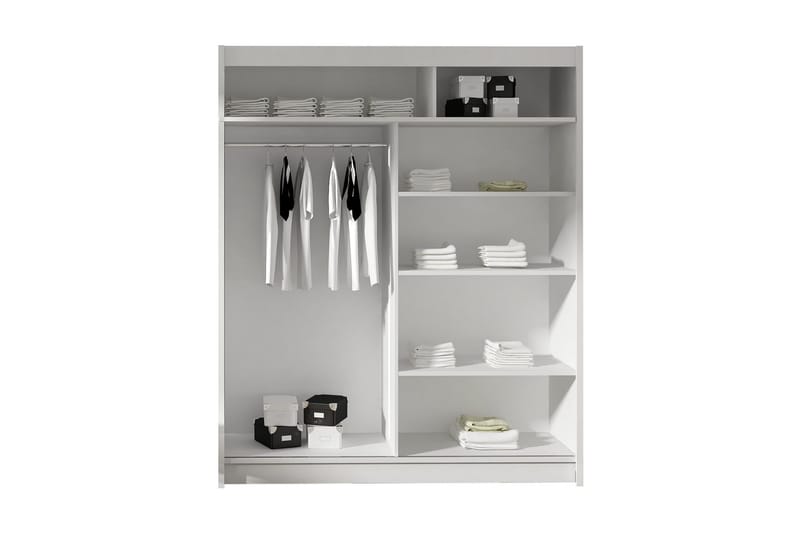 West Garderobe 150x58x200 cm - Oppbevaring - Klesoppbevaring - Garderober & garderobesystem