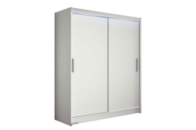 Westa Garderob 150x58x200 cm - Hvit - Oppbevaring - Klesoppbevaring - Garderober & garderobesystem