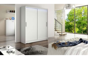 Westa Garderob 150x58x200 cm - Hvit - Oppbevaring - Klesoppbevaring - Garderober & garderobesystem